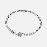 Pulseira Masculina Lux Prata 925