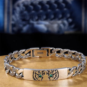 Pulseira Imperial Silver Tiger