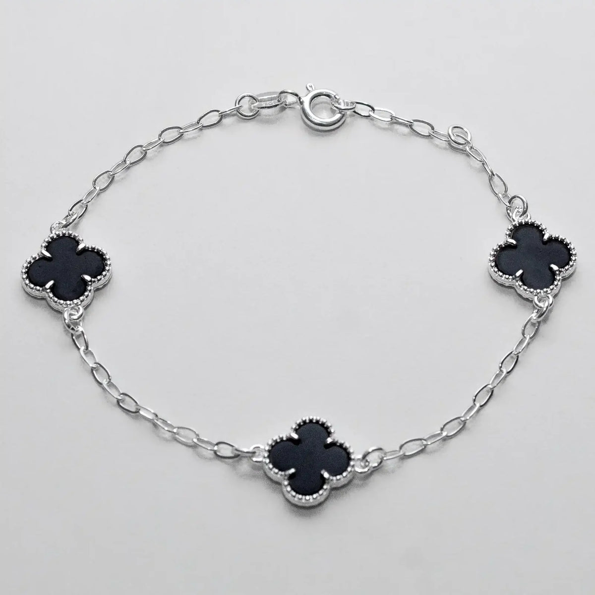 Pulseira Folhas de Prata 925